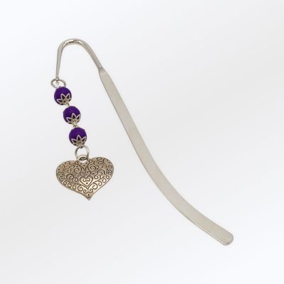 bookmark made from flowers