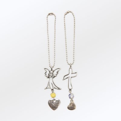 car keepsake made from flowers