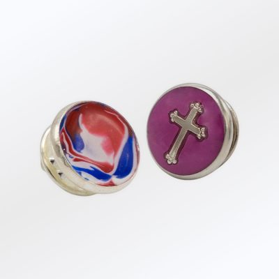 Lapel Pin made from flowers