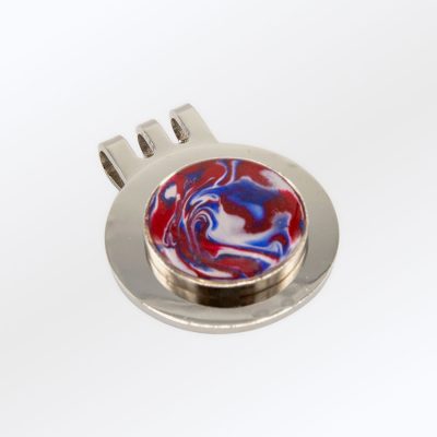 mens magnetic golf ball marker from flowers