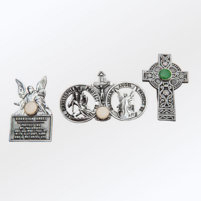 Visor Clips made from flowers